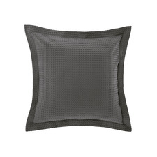 Charcoal Deluxe Waffle Cotton Quilt Cover Set