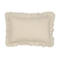 Nimes Ruffle Linen Cushion