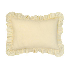 Nimes Ruffle Linen Cushion