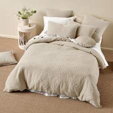 Pebble Vista Cotton Quilt Cover Set