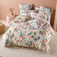 Keeley Cotton Sateen Quilt Cover Set