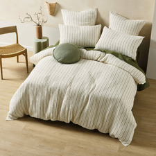 Millbrooke Cotton Jacquard Quilt Cover Set