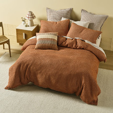 Ginger Cotswold Cotton Quilt Cover Set