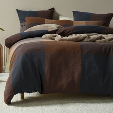 Fletcher Cotton Muslin Quilt Cover Set