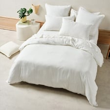 Connie Cotton & Linen Quilt Cover Set