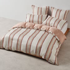 Clay Nara Bamboo & Cotton&nbsp;Sateen Quilt Cover Set