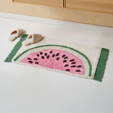 Watermelon 1800GSM Cotton Bath Mat