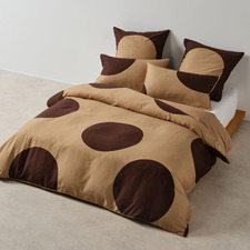 Clay Pluto Cotton Sateen Quilt Cover Set