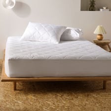 Bamboo Bedding Cotton Super King Mattress Protector