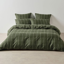 Atrium Yarn-Dyed Cotton Quilt Cover Set