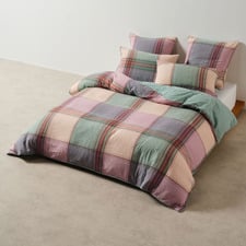 Arden Yarn-dyed Cotton Quilt Cover Set