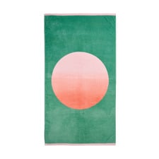 Summer Sunset Cotton Beach Towel
