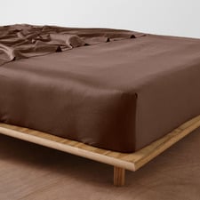 Haven Bamboo & Cotton Sateen Fitted Sheet Set