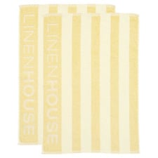 Stripe Cotton Terry Tea Towels (Set of 2)