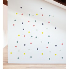 Party Circles Set Of 50 Wall Decal