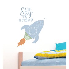 The Sky Is The Limit Wall Decal