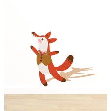 Happy Fox Dance Wall Decal