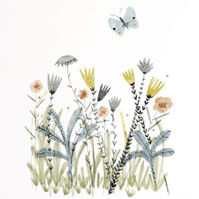 Cute Flower Meadow Wall Decal