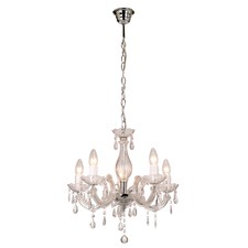 Toulouse 5 Light Acrylic Chandelier