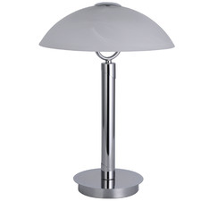 White Orly 2 Light Metal Table Lamp