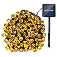 420 LED Solar-Powered Fairy Light Chain
