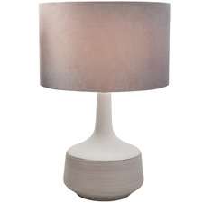 58cm Grey Auch Ceramic Table Lamp