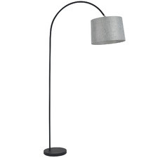 Bezons Grey Metal Floor Lamp