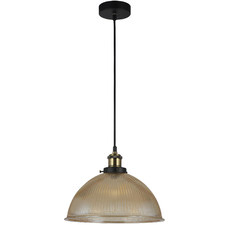Trappes Metal & Glass Pendant Light