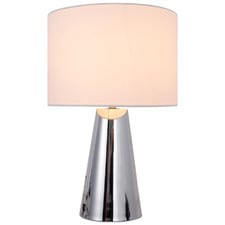 Brodie Iron Linen Table Lamp