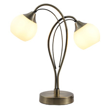 37cm Stokes 2 Light Table Lamp