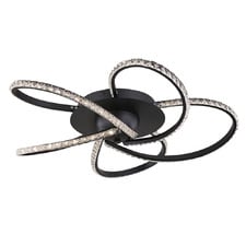 Darnell Metal 5 Arm LED Flush Mount Ceiling Light