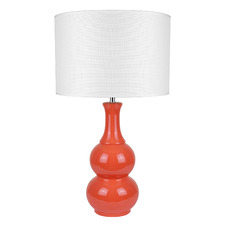 66cm Vaughan Ceramic & Fabric Table Lamp