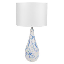 Dixie Ceramic & Fabric Table Lamp