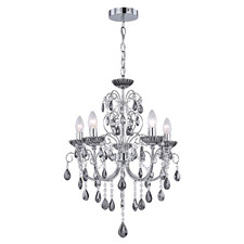 Charley Metal & Crystal 5 Light Chandelier
