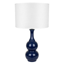 66cm Vaughan Ceramic & Fabric Table Lamp