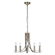 Allana Metal 5 Lamp Pendant Light