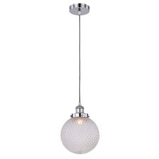 Jowly Iron & Glass Pendant Light