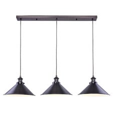 Sraffa Iron 3 Light Pendant