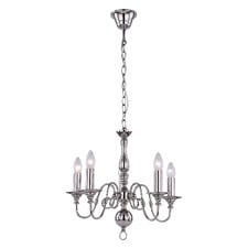Jennings Metal 5 Light Chandelier