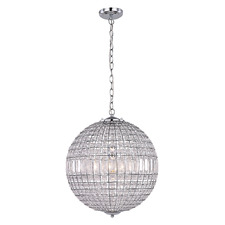 Eddie Metal & Glass Pendant Light