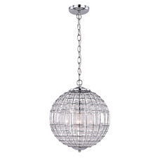 Eddie Iron & Glass Pendant Light