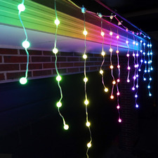 Clause LED Icicle Lights