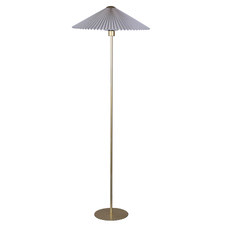 Jett Metal Pleated Floor Lamp