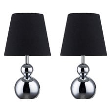 Robin Metal Ball Table Lamps (Set of 2)