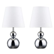 Robin Metal Ball Table Lamps (Set of 2)