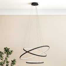 Allanah Iron Dimmable LED Pendant Light
