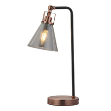 Fabian Metal & Glass Table Lamp