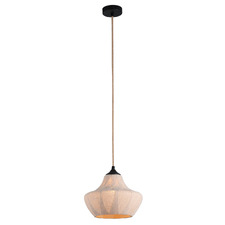 Payton Bell Linen Pendant Light