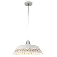 Gustav Drum Metal Pendant Light