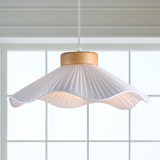 Kenny Rubberwood Pendant Light